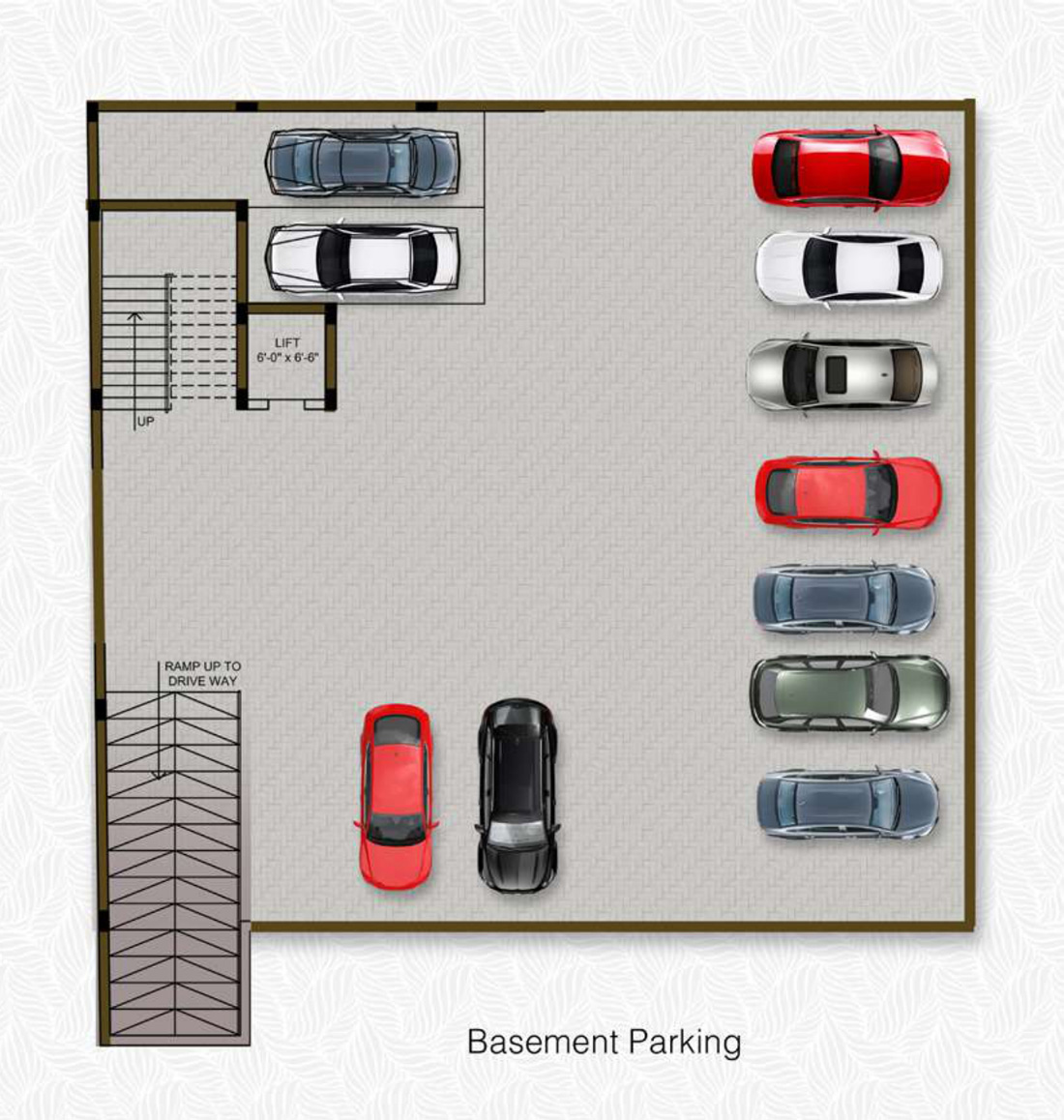 Zenith Vista Basement Parking Plan